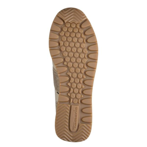 Tamaris Sneaker 1-23797-46 313 in de kleur beige
