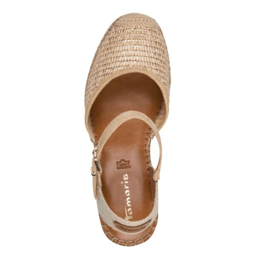 Tamaris Espadrilles 1-29610-42 933 in de kleur goud
