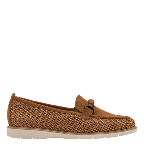 Tamaris Loafer 1-24223-46 305 in de kleur cognac