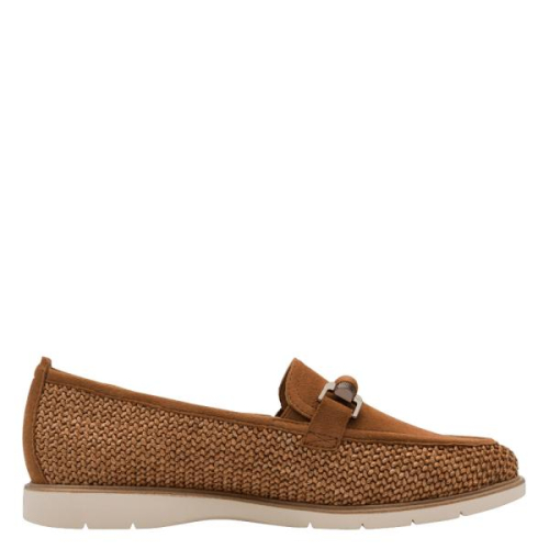 Tamaris Loafer 1-24223-46 305 in de kleur cognac