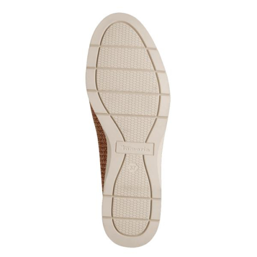 Tamaris Loafer 1-24223-46 305 in de kleur cognac