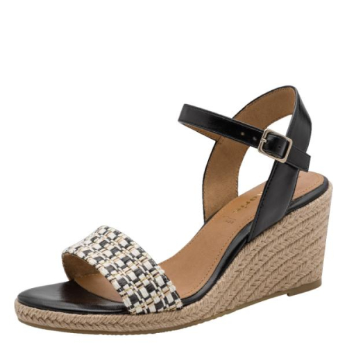 Tamaris Sandaal 1-28376-46 098 in de kleur zwart