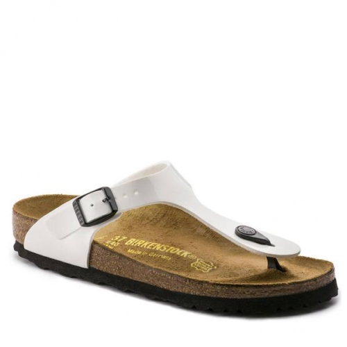 Birkenstock GIZEH SMAL 543763/846323/0745713 in de kleur wit
