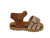 Develab Sandaal met Klittenband 48500 759 in de kleur cognac