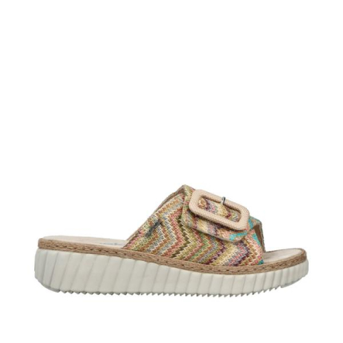 Rieker Slipper H 69253-91 H in de kleur multi colour