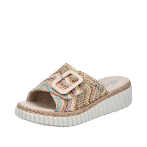 Rieker Slipper H 69253-91 H in de kleur multi colour