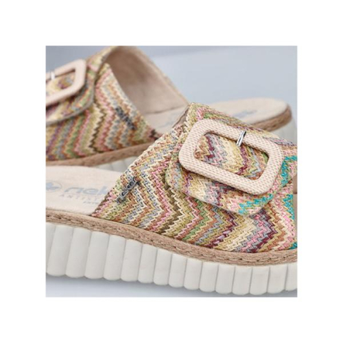 Rieker Slipper H 69253-91 H in de kleur multi colour