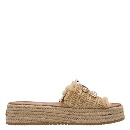 Tamaris Slipper 1-27214-46 400 in de kleur beige