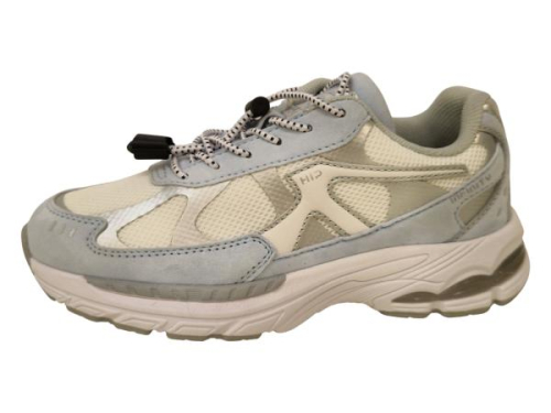 Gattino Sneaker Combi Wit G1662/262/40CO/HC/0000 in de kleur blauw