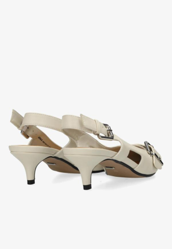 Mexx Slingback Pump TYRA SUKI MI001300161W 3005 in de kleur off white