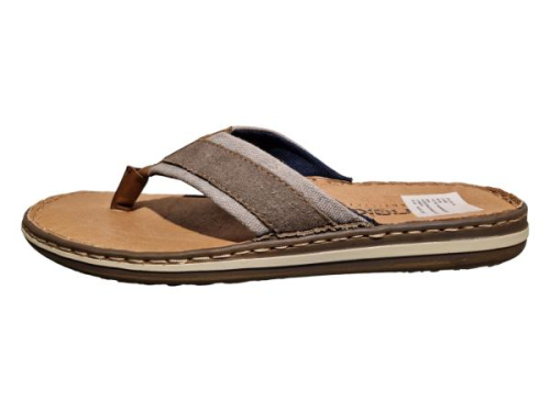 Rieker Teen Slipper 21095-42 G in de kleur grijs