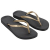 Ipanema Slipper Black/Gold IP 81030 BC706 in de kleur zwart