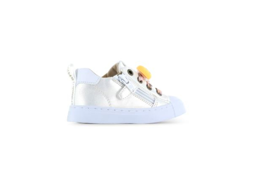 Shoesme Sneaker Parelmoer SH26S006-B in de kleur wit