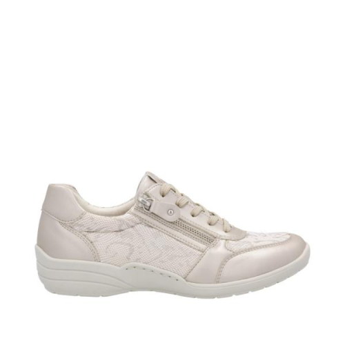 Remonte Veterschoen met Rits H R7637-80 H in de kleur champagne