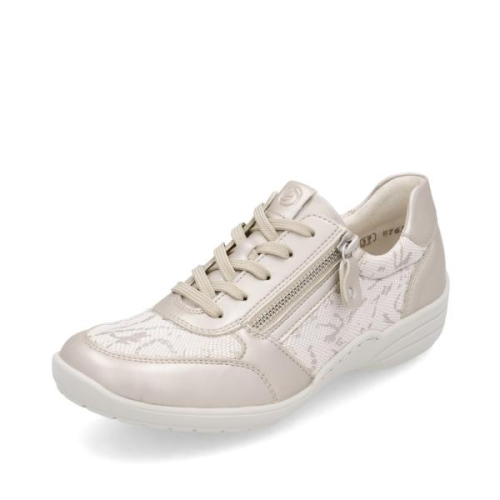 Remonte Veterschoen met Rits H R7637-80 H in de kleur champagne