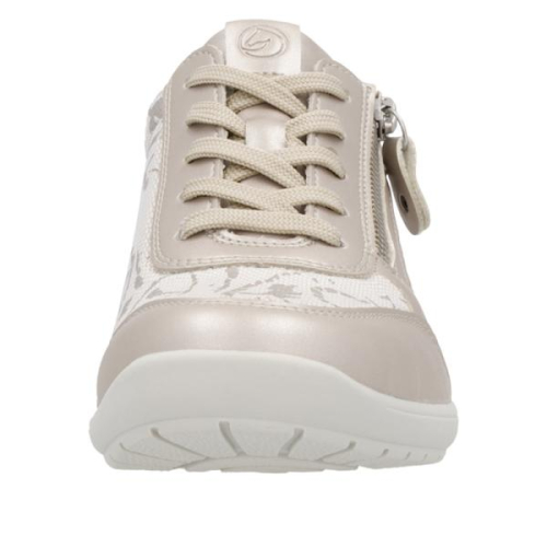 Remonte Veterschoen met Rits H R7637-80 H in de kleur champagne