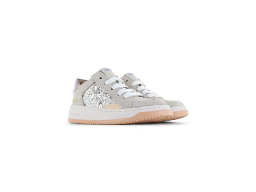 Shoesme Sneaker Glitters NO26S017-A in de kleur beige