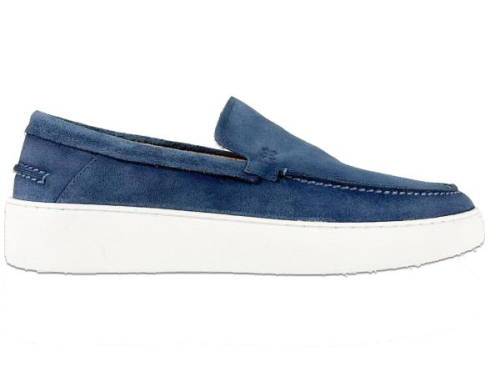 Berkelmans Instapschoen FIORANO 2610320422 baltic suede in de kleur blauw