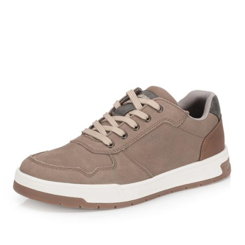 Rieker Veterschoen H 36024-64 H in de kleur taupe