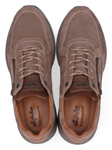 Australian Sneaker DISCOVER 15.1686.04-L62 in de kleur taupe