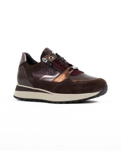 Footnotes Sneaker Elke K 32.009-2541 K in de kleur bruin