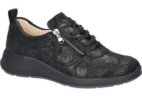 Waldlaufer Veterschoen KALEA 698008 192 001 K in de kleur zwart