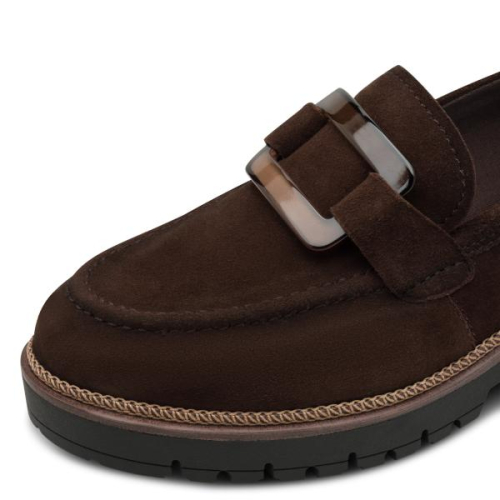 Tamaris Loafers 1-24722-43 304 in de kleur MOCCA