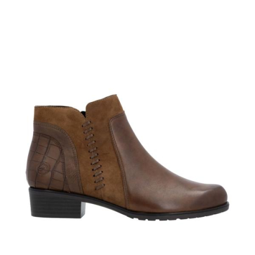 Remonte Enkellaars D6893-22 in de kleur cognac