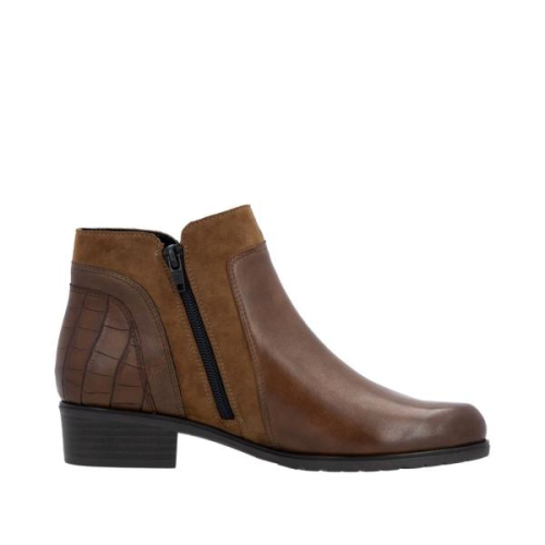 Remonte Enkellaars D6893-22 in de kleur cognac