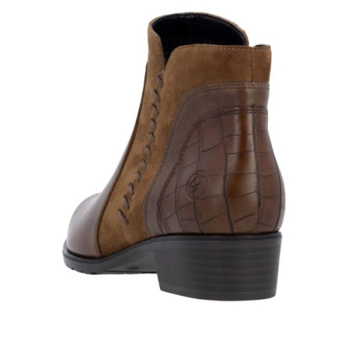 Remonte Enkellaars D6893-22 in de kleur cognac