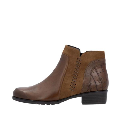 Remonte Enkellaars D6893-22 in de kleur cognac