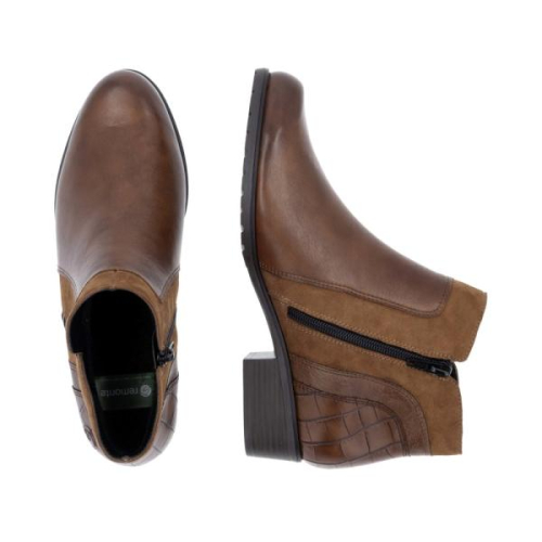 Remonte Enkellaars D6893-22 in de kleur cognac