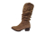 NeroGiardini Lange laars 617128D 405 in de kleur taupe