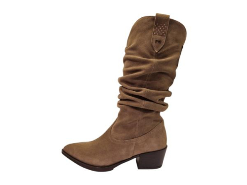 NeroGiardini Lange laars 617128D 405 in de kleur taupe