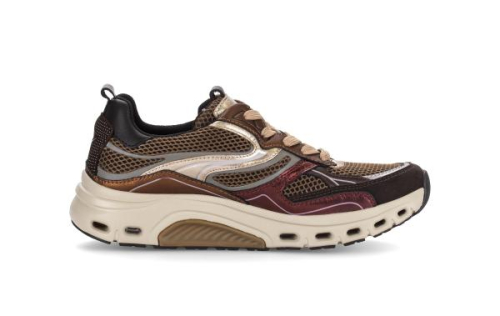 Gabor Sneaker Rollingsoft 0302.01.004 in de kleur bruin
