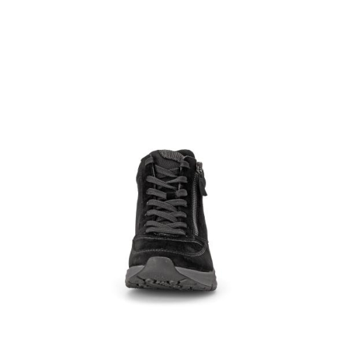Gabor Hoge Sneaker Rollingsoft 0803.02.002 in de kleur zwart