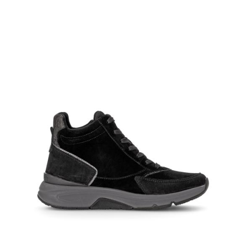 Gabor Hoge Sneaker Rollingsoft 0803.02.002 in de kleur zwart