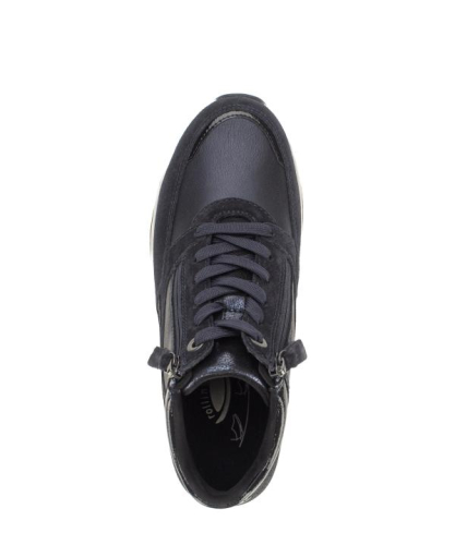 Gabor Hoge Sneaker Rollingsoft 0804.01.002 in de kleur blauw