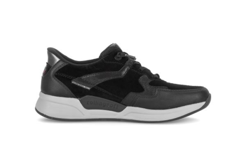 Gabor Sneaker Rollingsoft 0104.02.001 in de kleur zwart