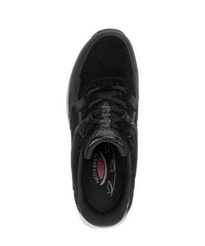 Gabor Sneaker Rollingsoft 0104.02.001 in de kleur zwart