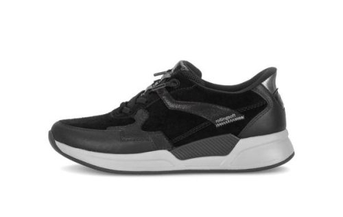 Gabor Sneaker Rollingsoft 0104.02.001 in de kleur zwart