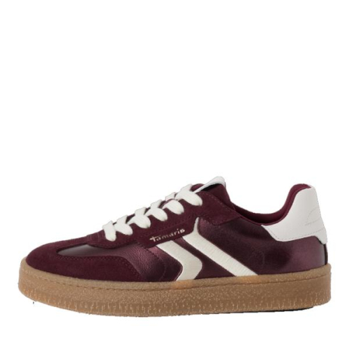 Tamaris Sneaker 1-23723-44 594 in de kleur bordeaux