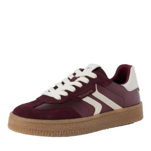 Tamaris Sneaker 1-23723-44 594 in de kleur bordeaux