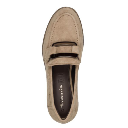 Tamaris Loafers 1-24722-43 3A1 in de kleur taupe