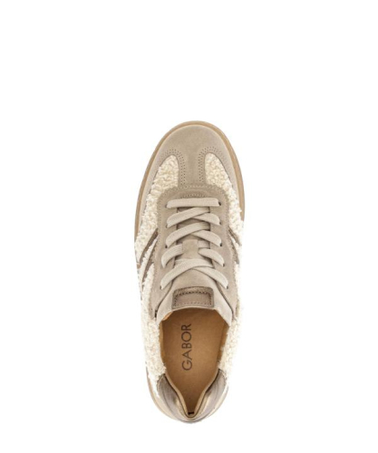 Gabor Sneaker 6018.01 004 in de kleur beige