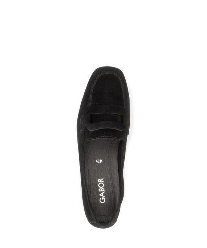Gabor Loafers 4002.01.010 in de kleur zwart