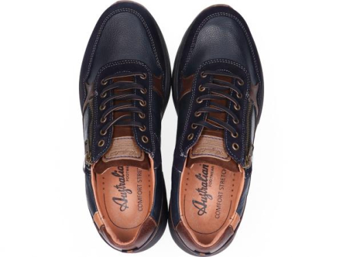 Australian Sneaker CONNERY K 15.1682.01-SJS K in de kleur blauw
