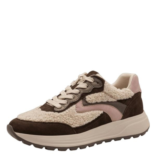 Tamaris Sneaker 1-23795-45-368 in de kleur MOCCA