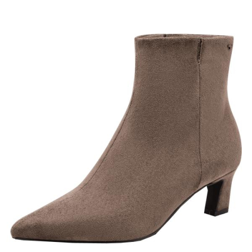 Tamaris Enkellaars 1-25383-47-341 in de kleur taupe