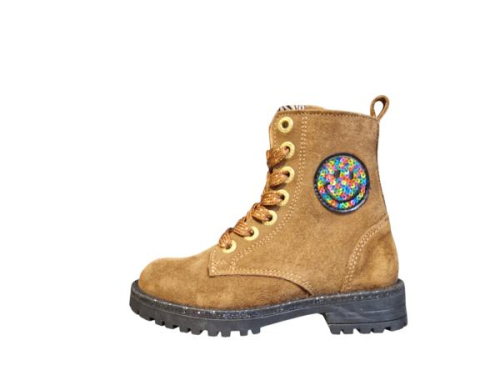 Develab Veterboot 47188 753 in de kleur cognac